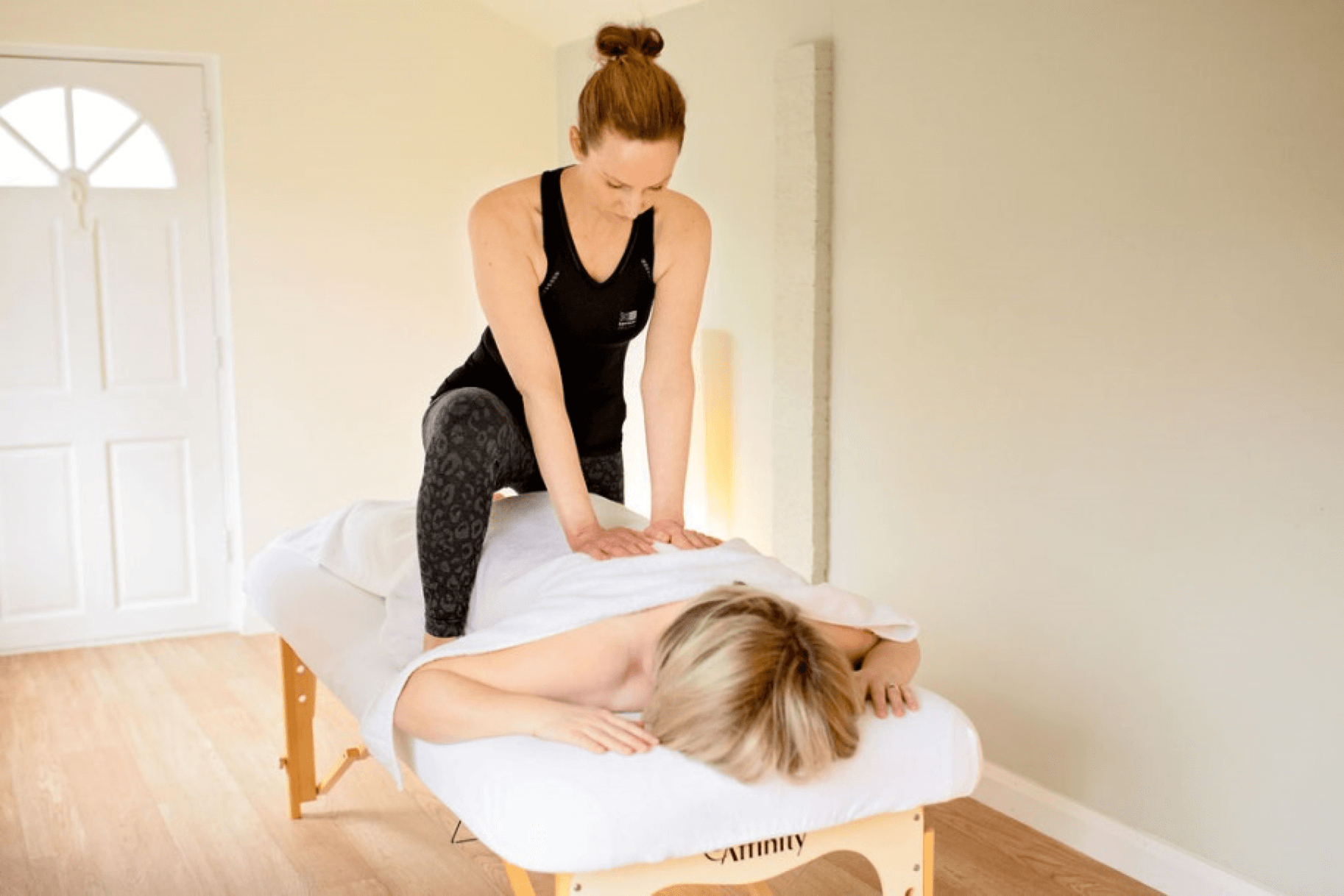 Caroline Performing Advanced Massage