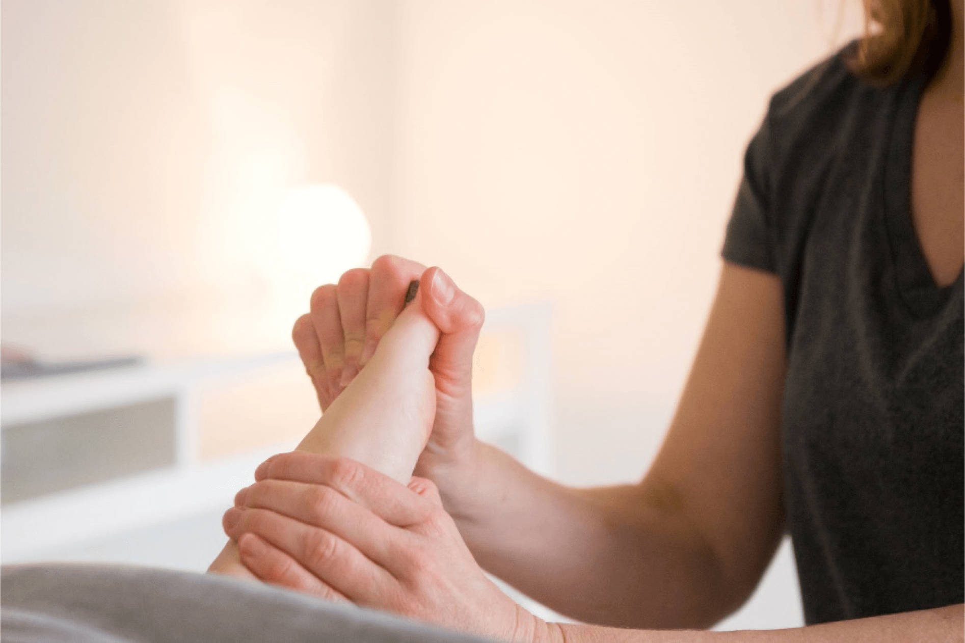 Massaging Feet